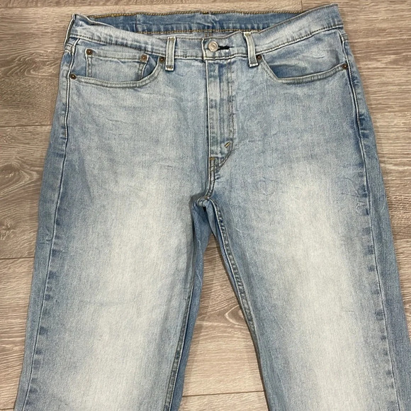 Levi’s 514 Straight Fit Men’s Medium Wash Denim Jeans W36 L30 - Picture 5 of 14